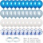 跨境热卖 12英寸乳胶纸屑亮片气球40个乳胶组合套装 生日派对装饰